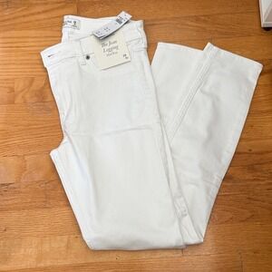 Abercrombie Fitch‎ The Jean Legging Mid Rise White Womens Size 28 6R